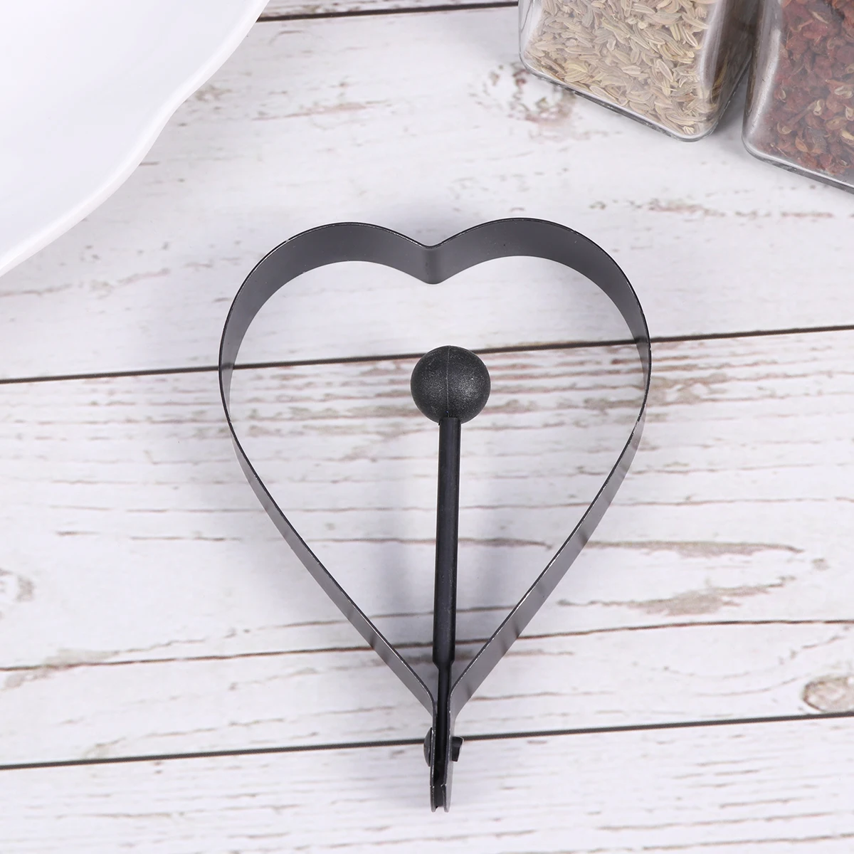 

4 PCS Stainless Steel Frying Molds Creative Shape Odorless Heat Resistant Easy Release Pancake Breakfast