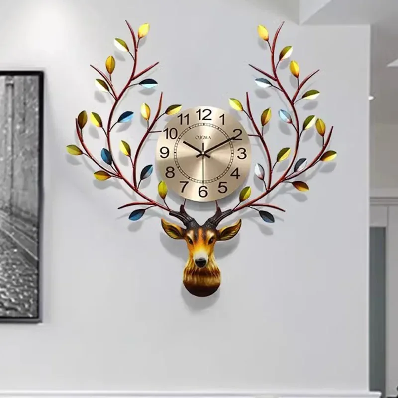 Nordic Fashion Wall Clocks Silent Creative Simple Restaurant Wall Watch Art Mural Living Room Luxury Reloj Pared Home Decor