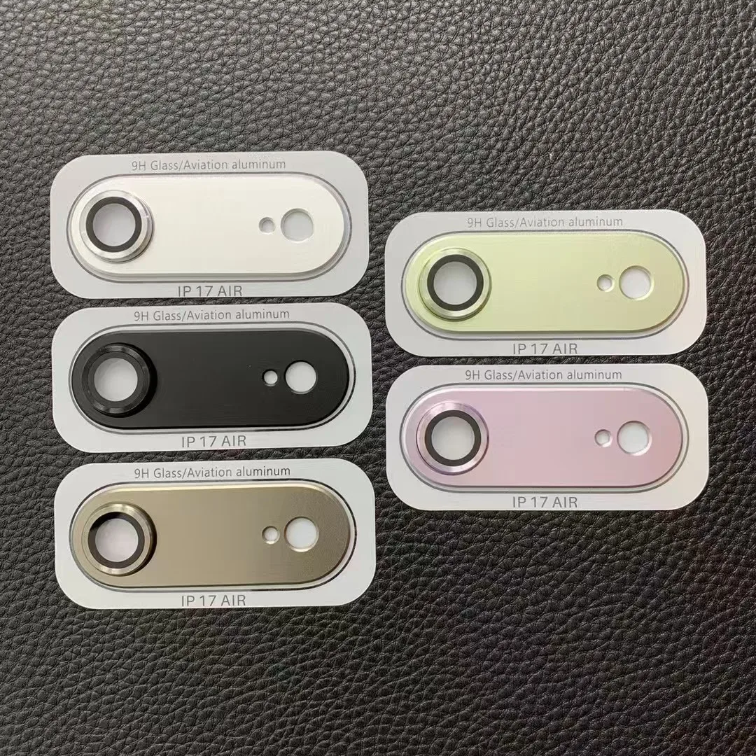 نمط جديد المعادن درع عدسة الكاميرا حامي الزجاج آيفون 17 برو ماكس 17 عدسة الهواء طبقة رقيقة واقية لفون 17 برو عدسة #2