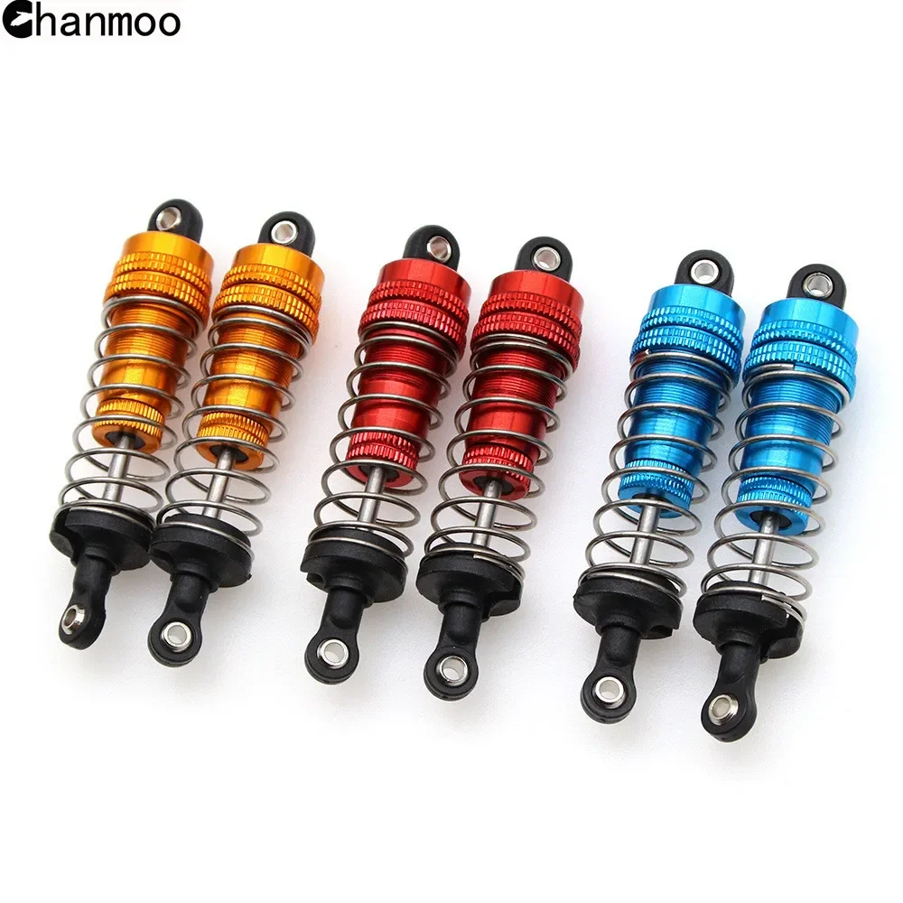 

Универсальный металлический амортизатор Chanmoo для Wltoys 124019 144001, передний и задний амортизатор для радиоуправляемого автомобиля, обновленные детали, аксессуары