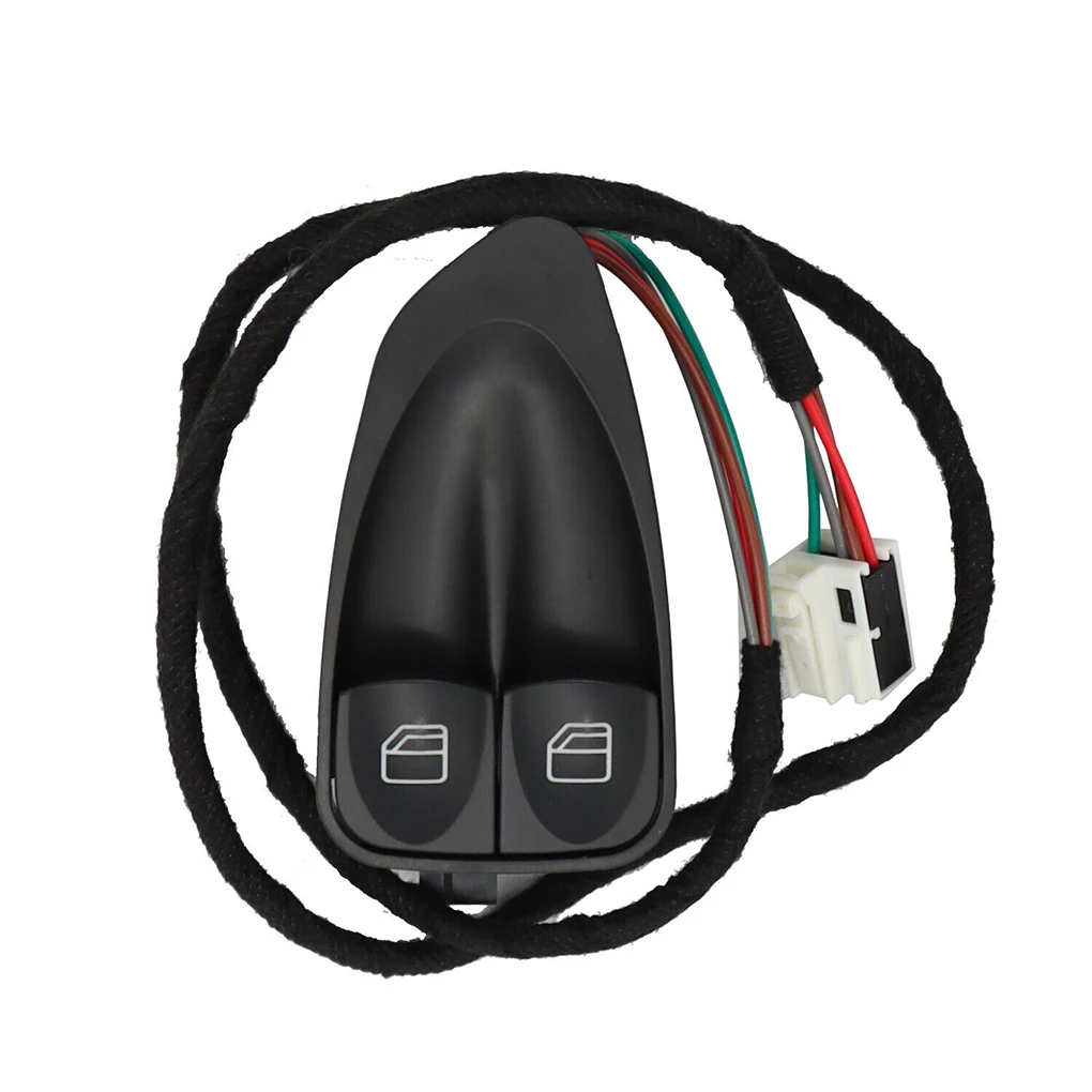 Black Easy-to Vehicle Left Door Power Window Switch Long-lasting And Durable Antioxidant Plastic