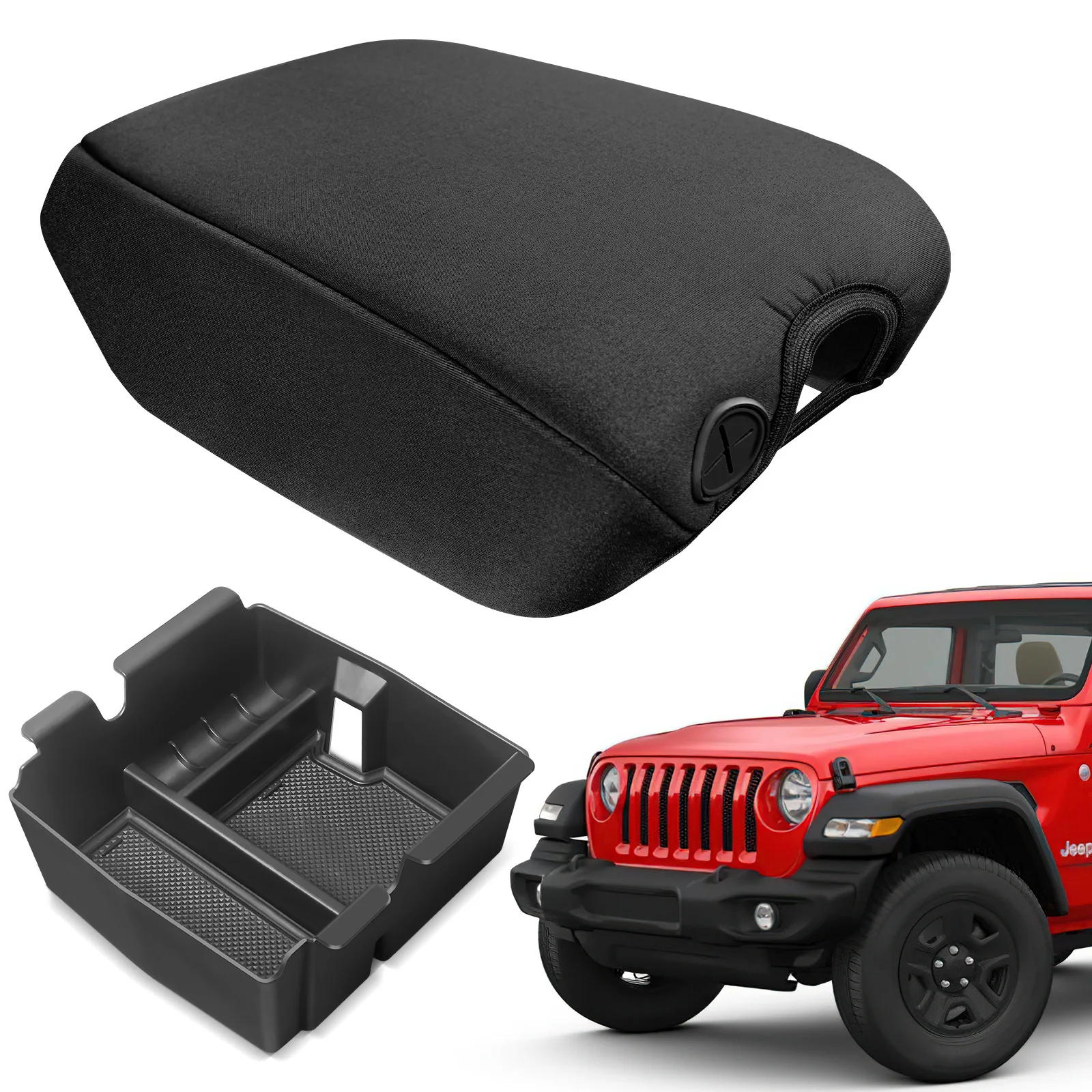 

Armrest storage box modified car