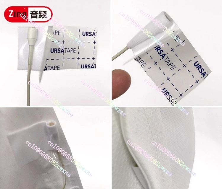 

The Collar Clip Microphone Is Anti-rubbing and Windproof, and The Fluff Package Can Be Cut with Its Own Adhesive Backing.