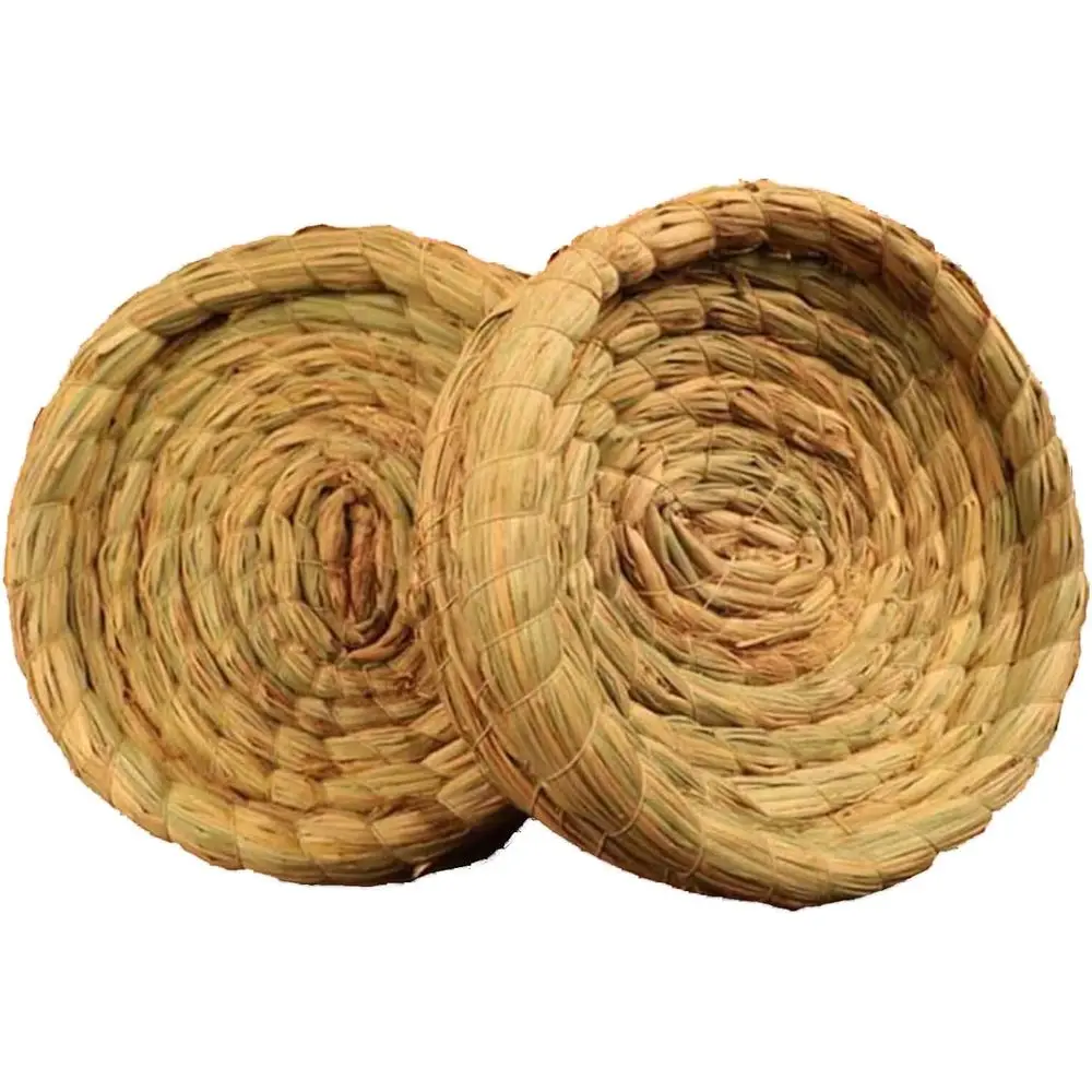 

Orgrimmar2PCSHandmadeWovenFlatBaseStrawBirdNestBreedingHatchHouseCageforDove,Pigeon,Parrot,Rabbits,Hamster,GerbilGuineaPig,C