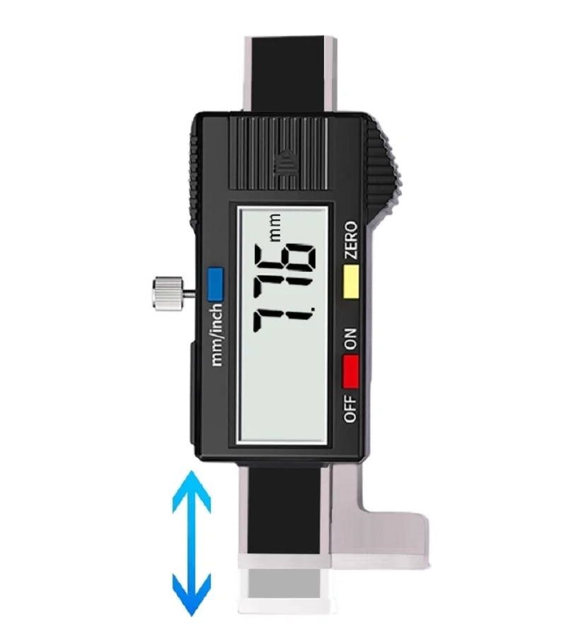 0-20MM Digital gap Gauge Electronic Step Measurement Gauges Electronic Face Difference Feeler ruler Slot Width Gap Dual-Use