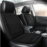 2pcs Universal Car Front Seat Covers Protector Cushion Mat Pad For Mercedes-Benz B C E Class GLA GLE GLK GLB CLA CLS EQA EQE EQC