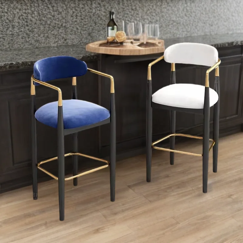 

Lightweight Chair Barber Shop Design Chairs Kitchen Swivel Barbershop High Nordic Make Up Wooden Mid Century Furniture Bar