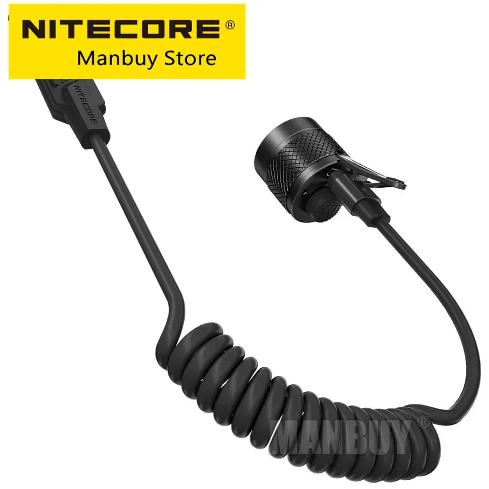 2026 Nitecore RSW2i Tactical Remote Switch USB Accessory For i-Generation Torch P10i P20i P30i P10iX P35i Flashlight Not Include
