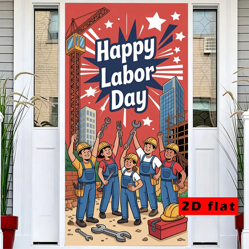 2D flat banner, a 