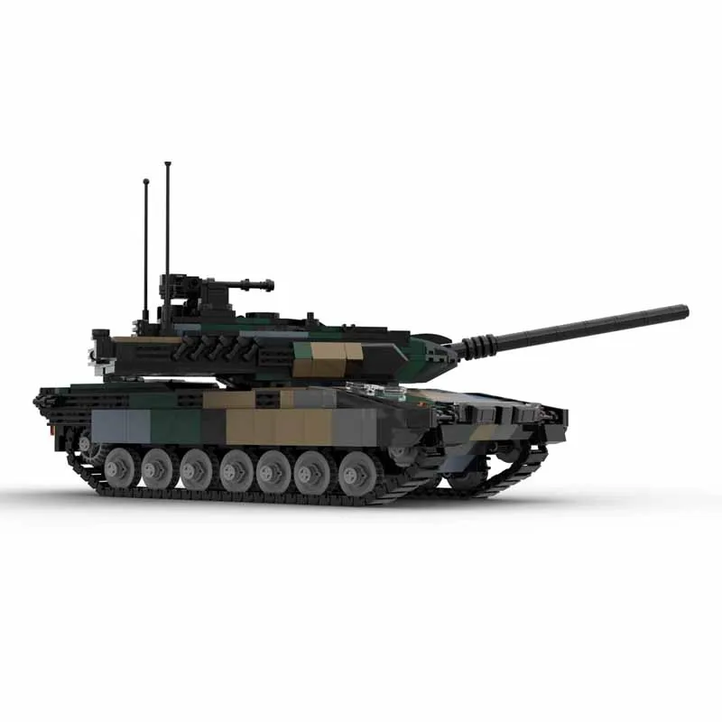 

Boy Armed Assembly Car Leopard 2A7 Tank Modification Model 1055 Pieces Brick Toy Christmas Gift Birthday Gift New MOC-194051