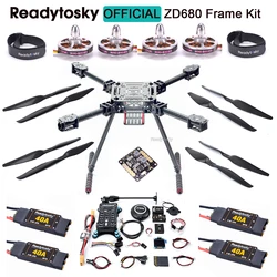 Aktualizacja ZD680 Quadcopter z włókna węglowego 680 mm Pixhawk 2.4.8 Flight Control M8N 8N GPS 5010 360KV Silnik 40A ESC 1555 Prop Combo Set