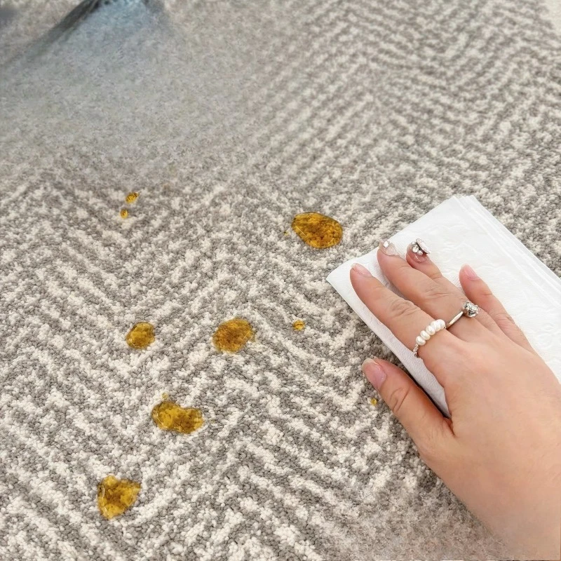 

Bedroom living room blanket sofa coffee table anti-fouling bedside no glue carpet blanket waterproof