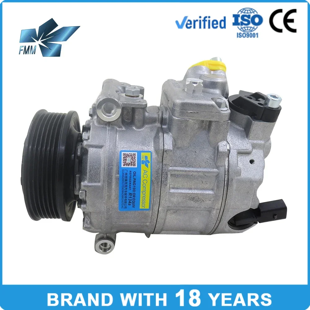 7SEU17C 12V AC Compressor for Volkswagen Transporter T5 Multivan Amarok 7E0820803 7E0820803F 7E0820803J 7E0820803A 7E0260803