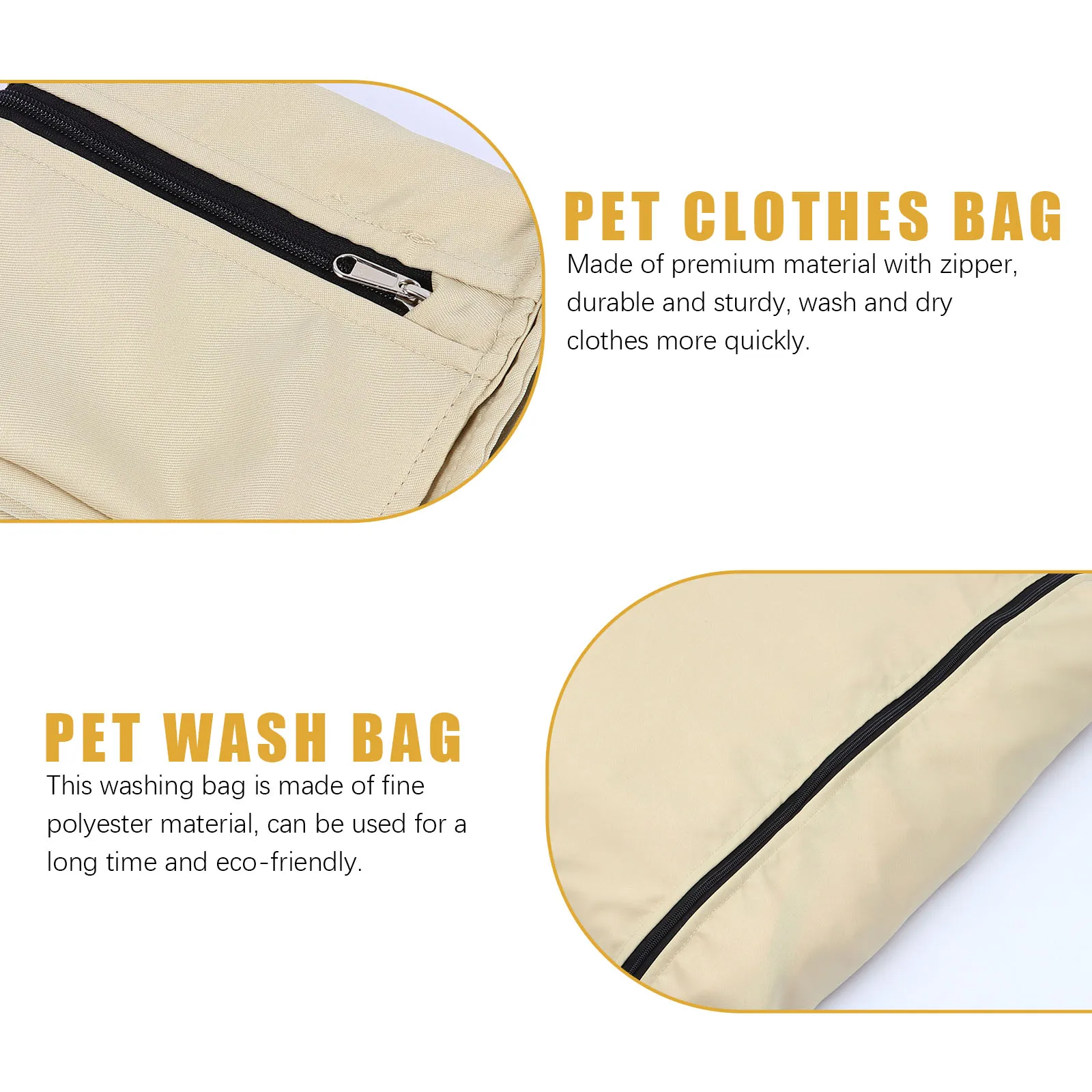 

Pet Wash Bag Large Capacity Dog Laundry Bag Home Travel Storage Heavy Duty Polyester Washing Holder Pet Clothes Organizer