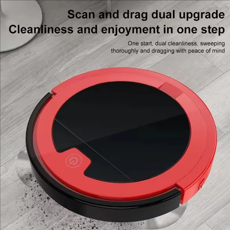 4 In 1 Wireless Smart 2800Pa Dragging Cleaning Sweep Floor USB Quiet Remote Control Sweeping Robot Vacuum Cleaner Mopping - Image 2