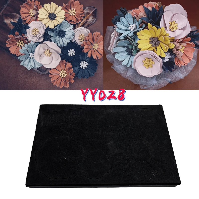 Decorative flower  wooden dies Suitable  for common die cutting  machines on the marketLarge Die Cut, Bundle of Flowers new