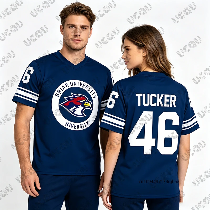 2026 Off Campus Briar University Jersey Graham 44 22 DI LAURENTIS 66 Tucker 46 Surfing Men T-shirt Summer Sports Kids/Adult Tops view 4