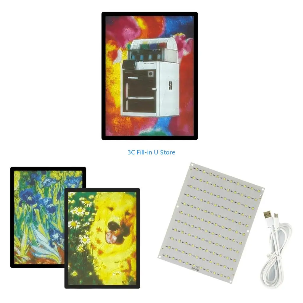 

Светодиодная панель -принтера G8TA для литофановой светодиодной платы подсветки DIY для лаборатории