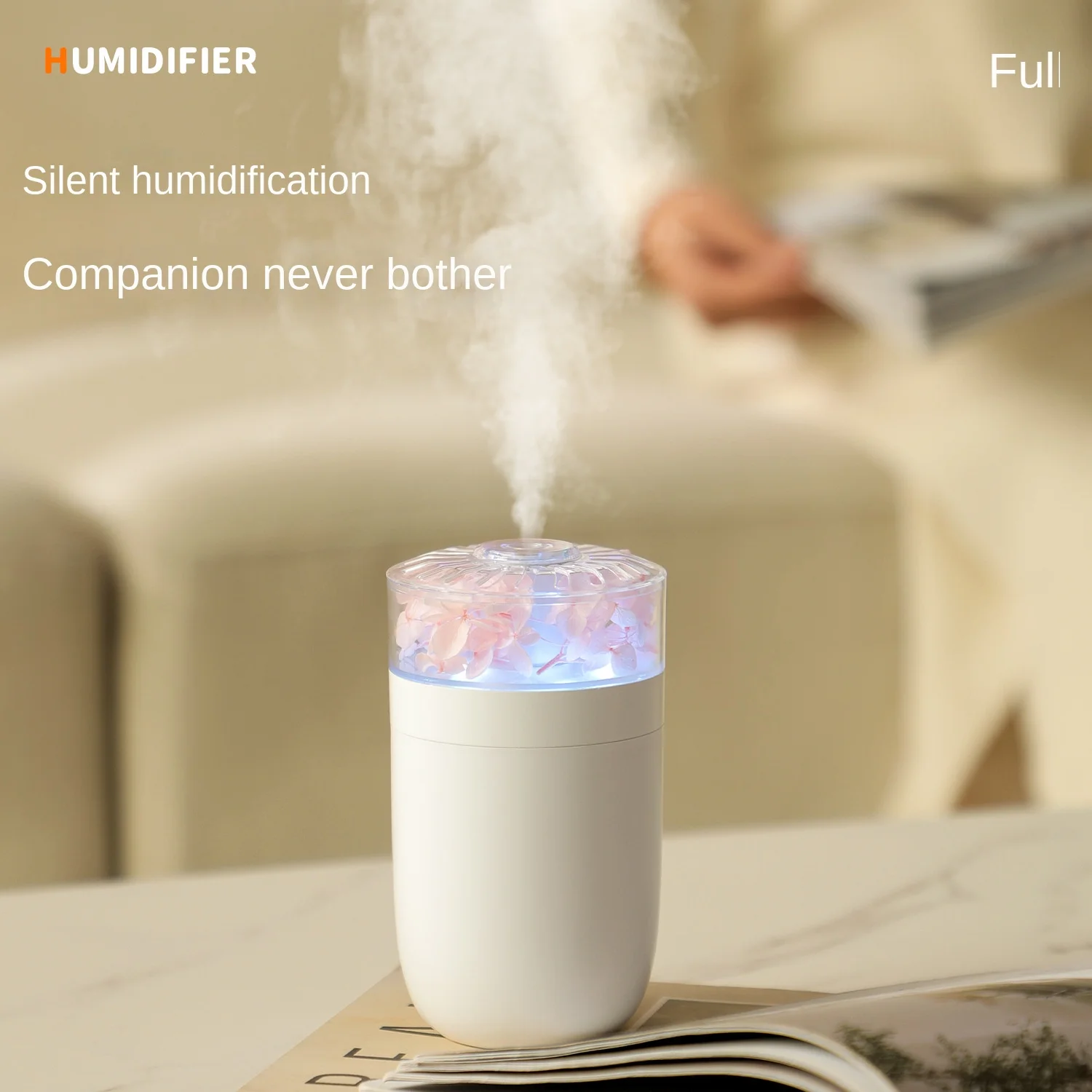 7 colors Night Light Air humidifier Cool Mist Usb Led change Aroma Essential Oil Diffuser 230ML air humidifier Room Freshener