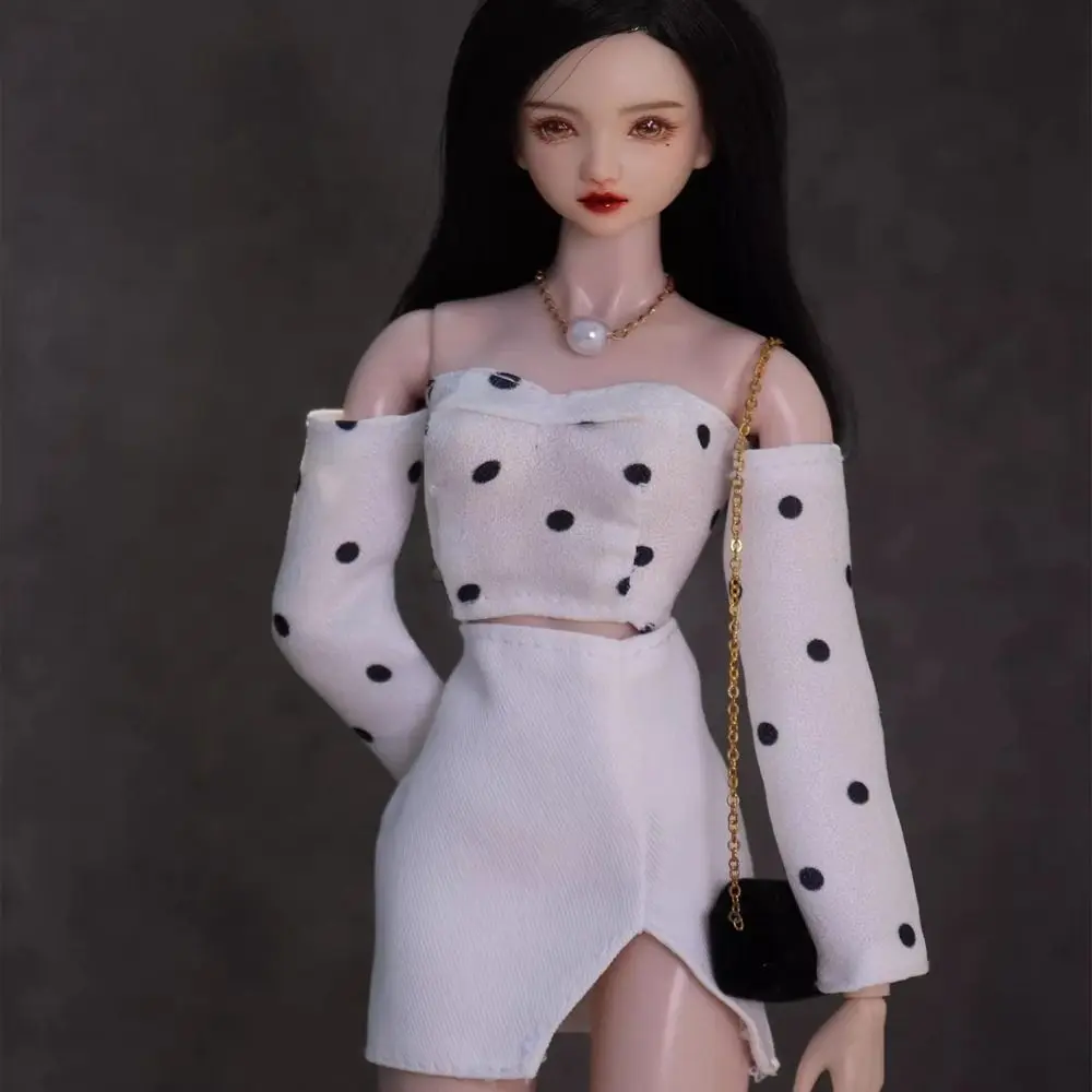 新しいファッション人形パーティー服エレガントな 10 スタイル人形ドレスカジュアルウェア Pu レザーコート 11.5 "人形/1/6 BJD 人形