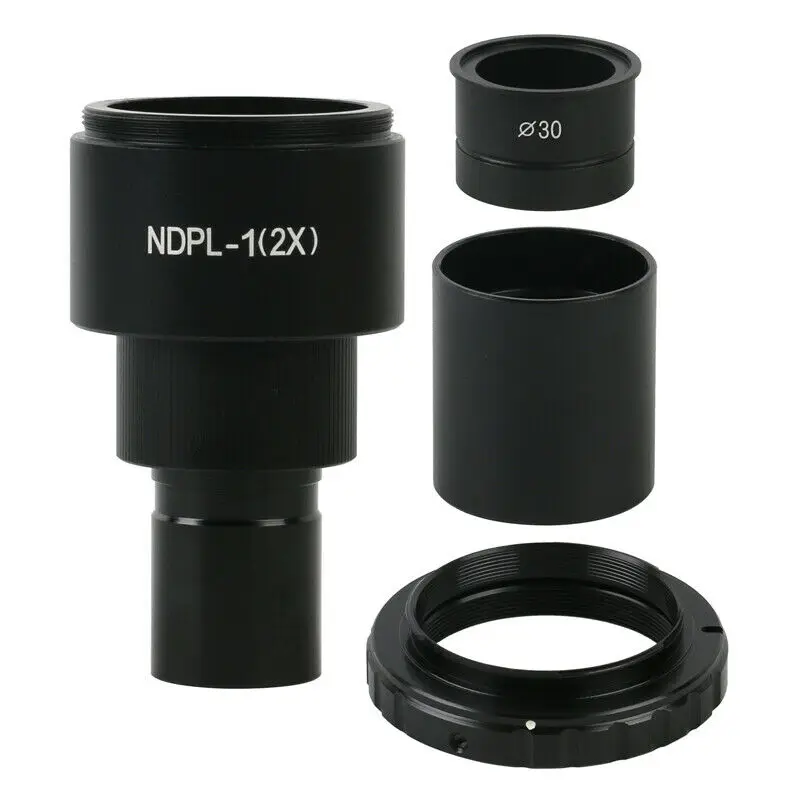 1PC 2X Microscope Use DSLR/SLR Camera Lens ADAPTER C-Mount