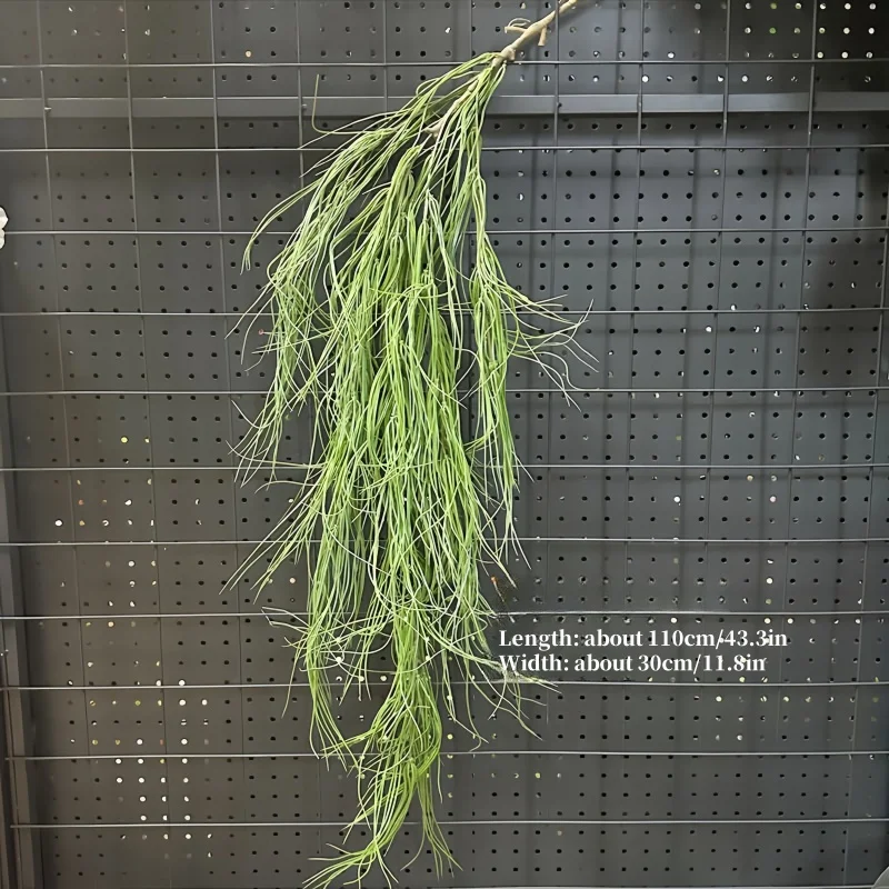 NONE 1PC Künstliche Hängende Grünpflanzen Gefälschte Rattan Wandbehang Kunststoff Rebe für Hausgarten Restaurant Dekoration Weiche Landschaftsbau 9