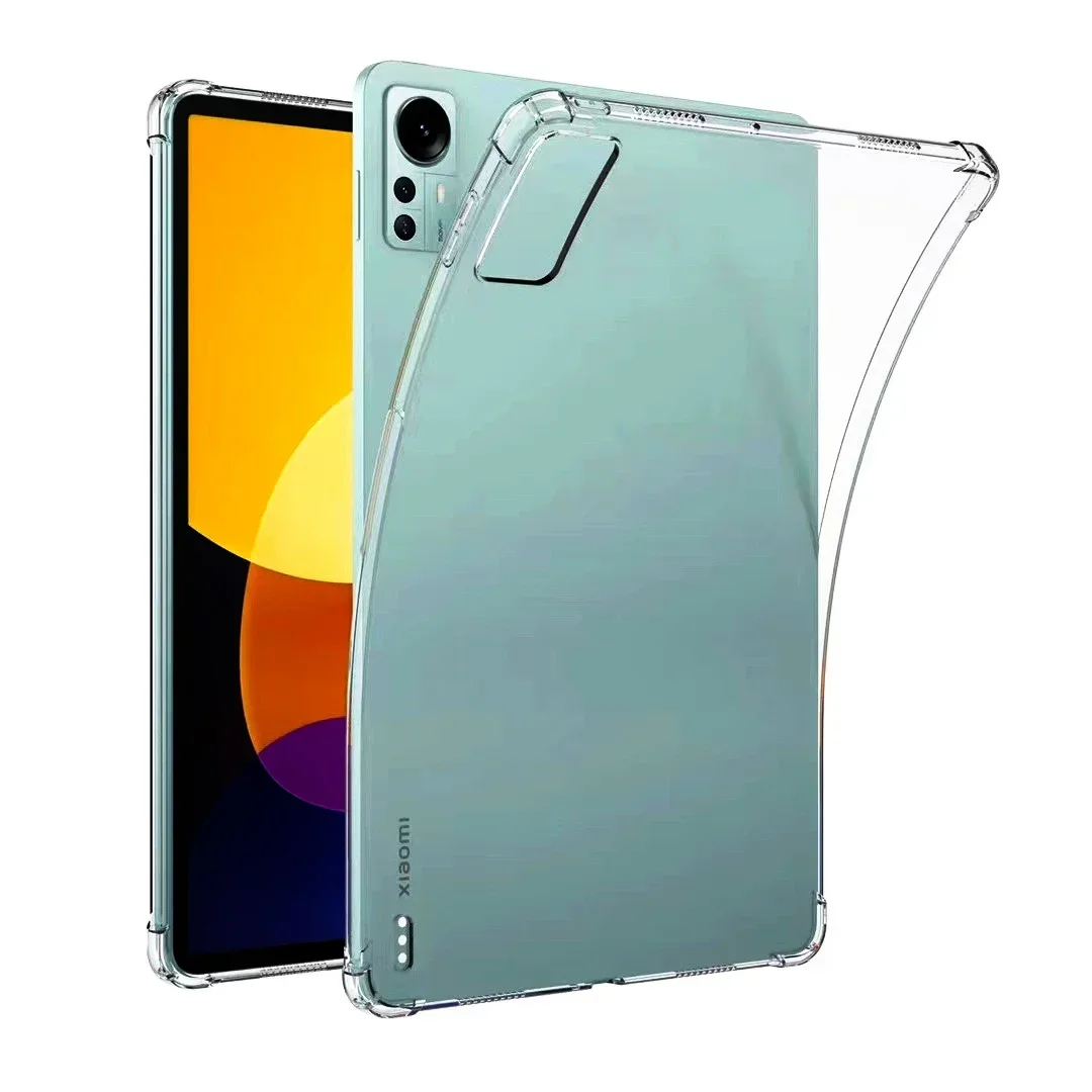 Clear Crystal Shockproof Air-bag Case for Xiaomi Mi Pad 7 Pro 6 6S 5 4 3 2 Pro 6Max Redmi Pad 12.1 10.6 SE 11 Soft Silicon Cover