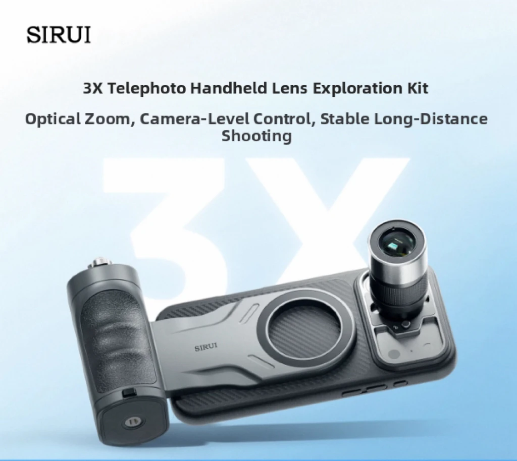 SIRUI 3× Telephoto Lens Kit for iPhone 16/17 Pro product image from NOVA18