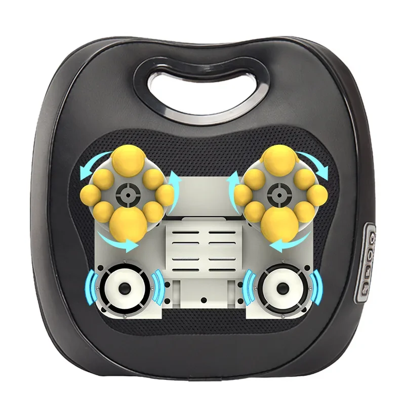 

Waist Massager Charging Cervical Spine Pillow Full Body Multifunctional Massage Pillow Pad Kneading Hammer Integrated