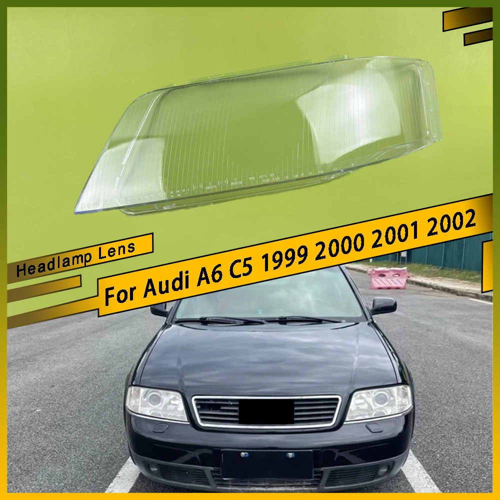 

Корпус фары, маска, прозрачная крышка, абажур, корпус фары, стекло для Audi A6 C5 1999 2000 2001 2002