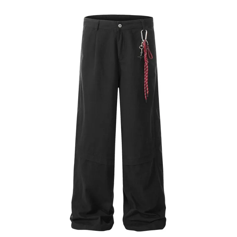 OR FL Fun Stars Pendant Baggy Staraight 100 Cotton Women Cargo Trousers Trendy Brand Deconstruction  Slacks Women's Y2k Pants