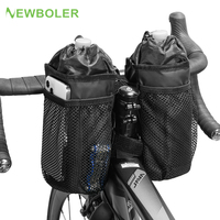 NEWBOLER Bicycle Bag Cycling Water Bottle Carrier Pouch MTB Bike Insulated Kettle Bag Riding Handlebar Bag Bicycle Accessori