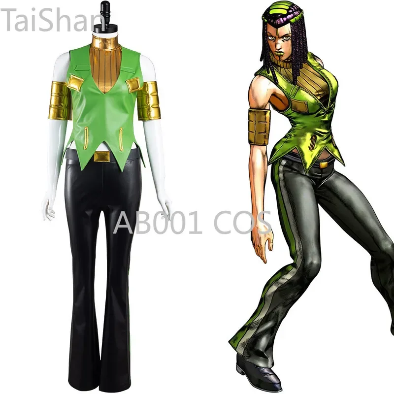 

JoJo‘s Bizarre Adventure Ermes Costello Cosplay Costume Outfits Halloween Carnival Suit