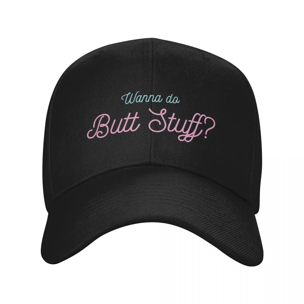 Wanna Do Butt Stuff? Baseball Cap Luxury man cap men's big size hat Golf Wear Men Women's