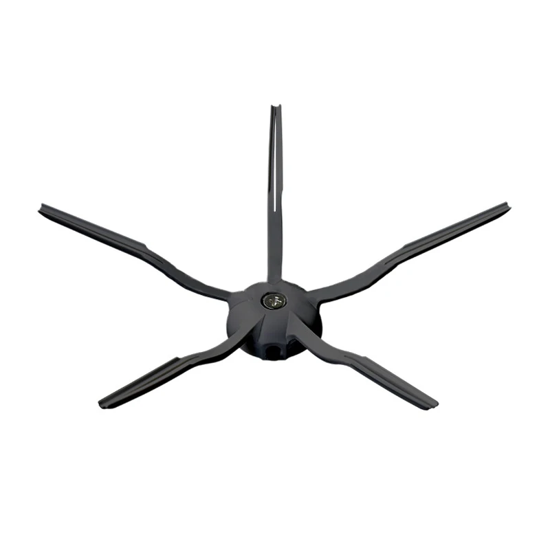 2 sztuk czarny 5 Arms wymienna szczotka boczna dla Xiaomi dla Roborock S6 S5 MAX S50 S55 Robot odkurzacz części akcesoria