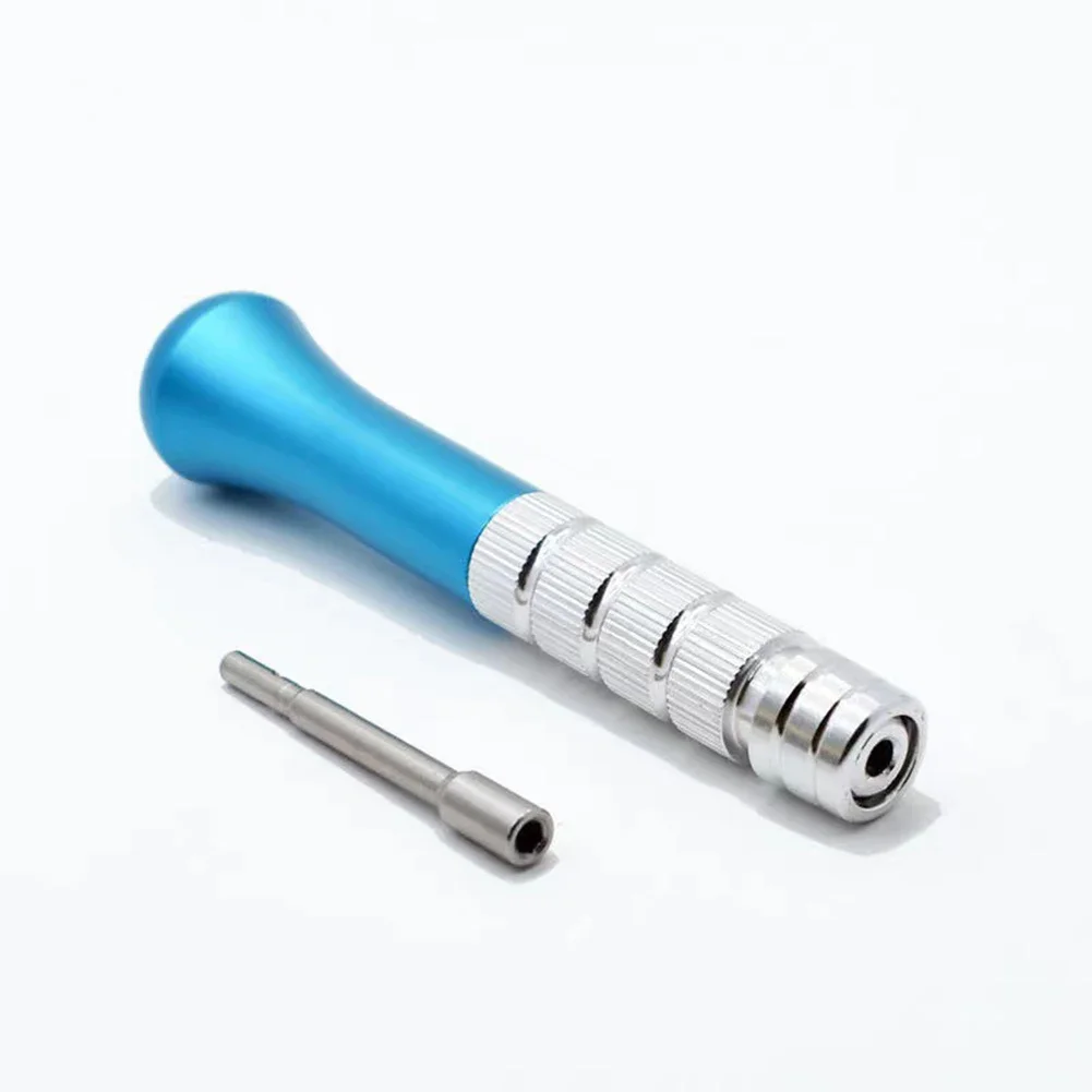 Orthodontic Micro Implant Screwdriver Dental Temporary Anchor Screw Hand Driver Self Drilling Hexagonal Aluminum Handle Wrench
