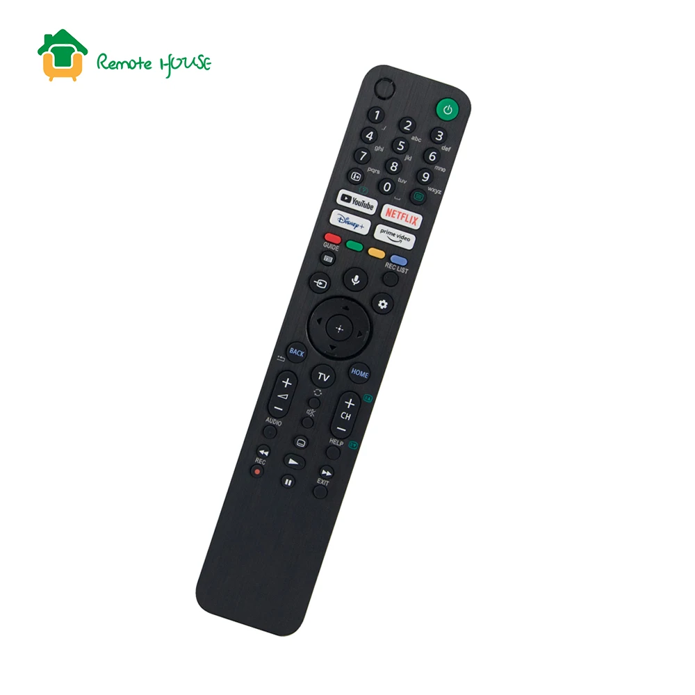 Replacement Voice Remote Control for Smart Sony TV RMF-TX520P RMF-TX520E KD75X80J KD85X80J XR-75X90CJ KD65X85J KD85X91CJ