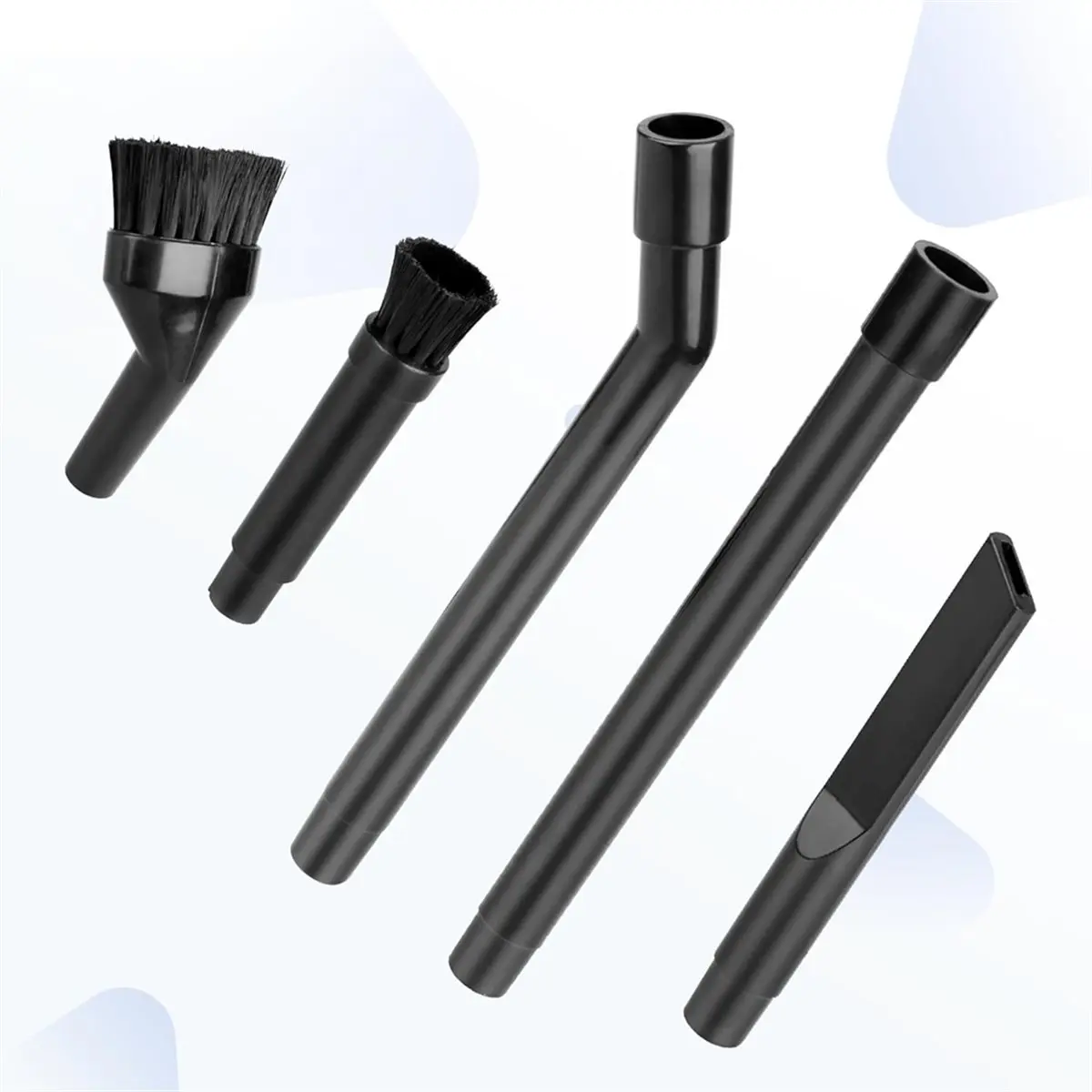 (ABJZ) Vacuum Attachment Keyboard Crevice Cleaning Tool Brush Kit,Universal Vacuum Cleaner Attachment Tool Kit, for Shop Vac