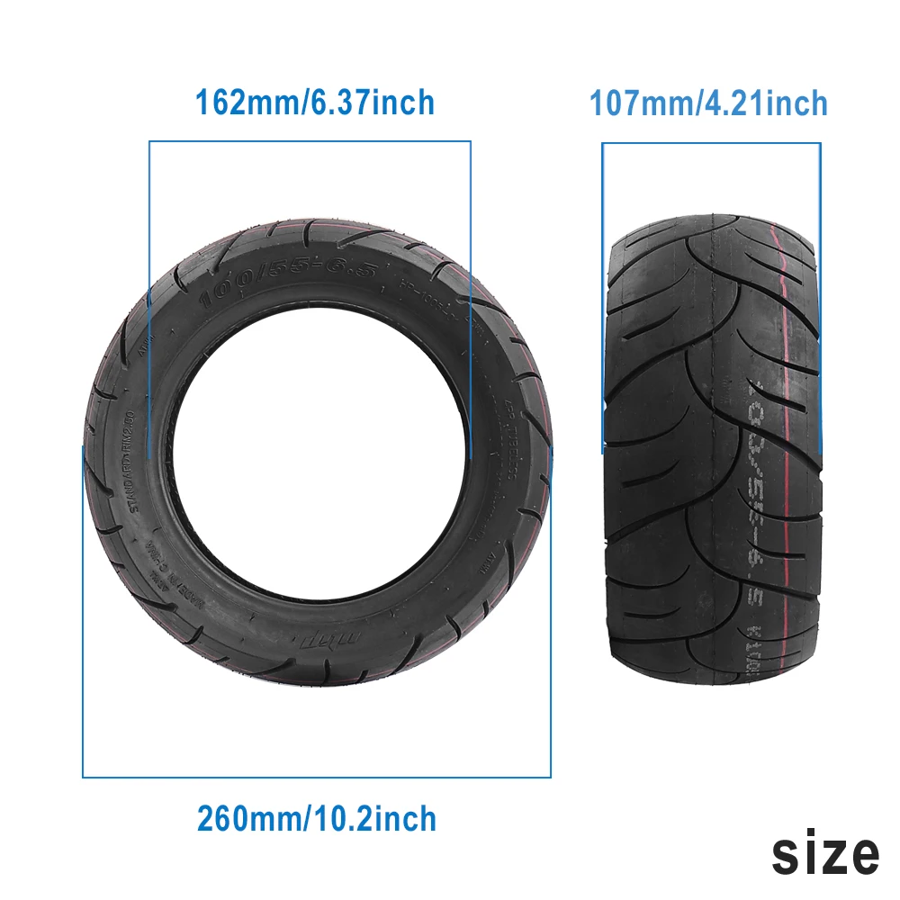 100/55-6.5 Selbstheilender Gelreifen Schlauchloser Offroad-Ersatzreifen für Dualtron Ultra2 Kaabo Wolf Warrior Elektroroller – Detail 18