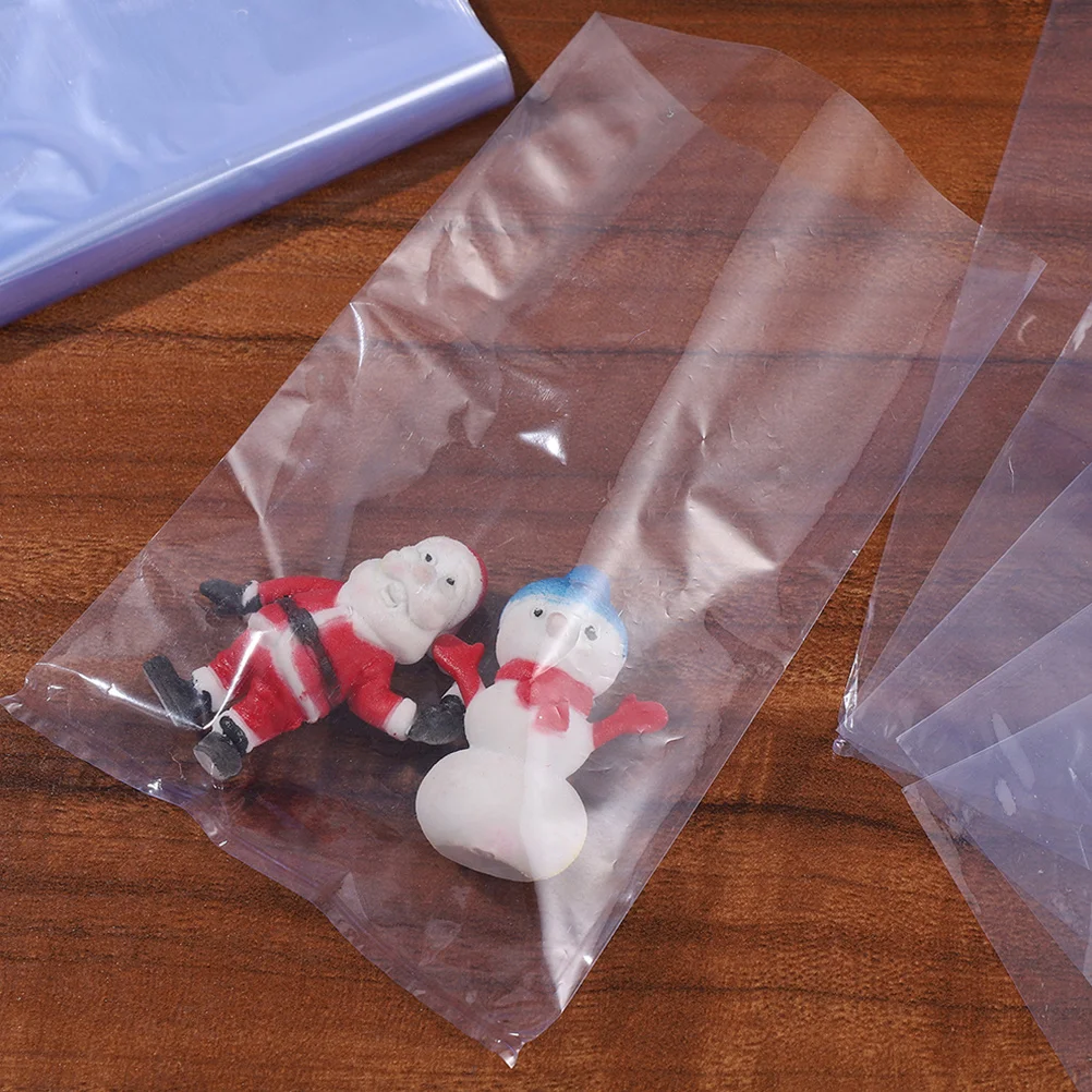 

1Pcs Heat Shrink Storage Bag Transparent PVC Shrink Wrap Bag for Craft Packaging Essential Oil Bottle Storage Bags