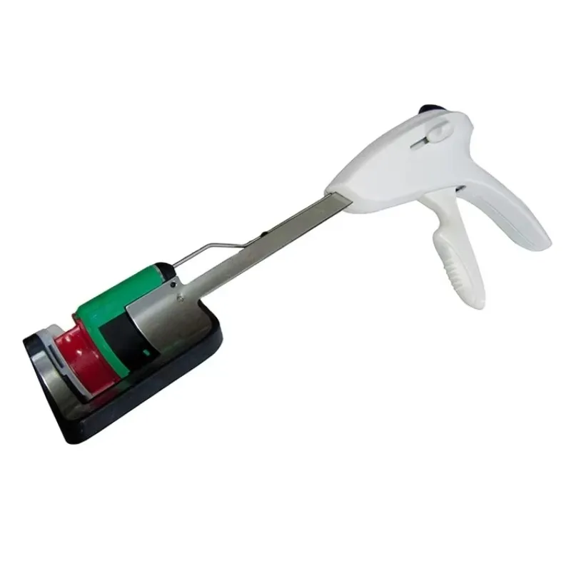 2025Good quality medical consumables disposable curved cutter stapler with best price YS-PHX-A-45