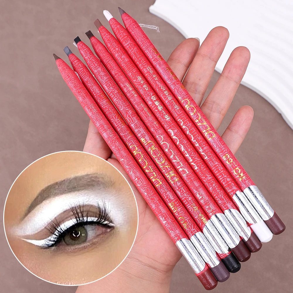 Eyebrow Pencil Waterproof Non-smudge Eyebrow Tattoo Tint Enhancers Long Lasting Cosmetic Korean Makeup Brow Lift Eye Brow Pencil