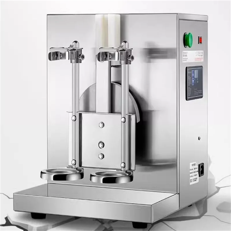 

Commercial Boba Shaker Bubble Tea Shaker Double-head Cups Pearl Milk Shaking Machine Stainless Steel Bubble Tea Machine