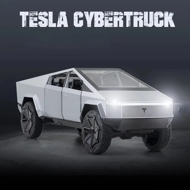 Afstandsbediening Auto Nieuwe 1:14 Tesla Cyber Pickup Opladen RC Vierweg Racing Crashbestendig Speelgoedauto voor jongens en kinderen