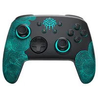 FUNLAB Luminous Pattern Wireless Pro Controller Compatible For Nintendo Switch Bluetooth Remote Gamepad with NFC Function/7 LED