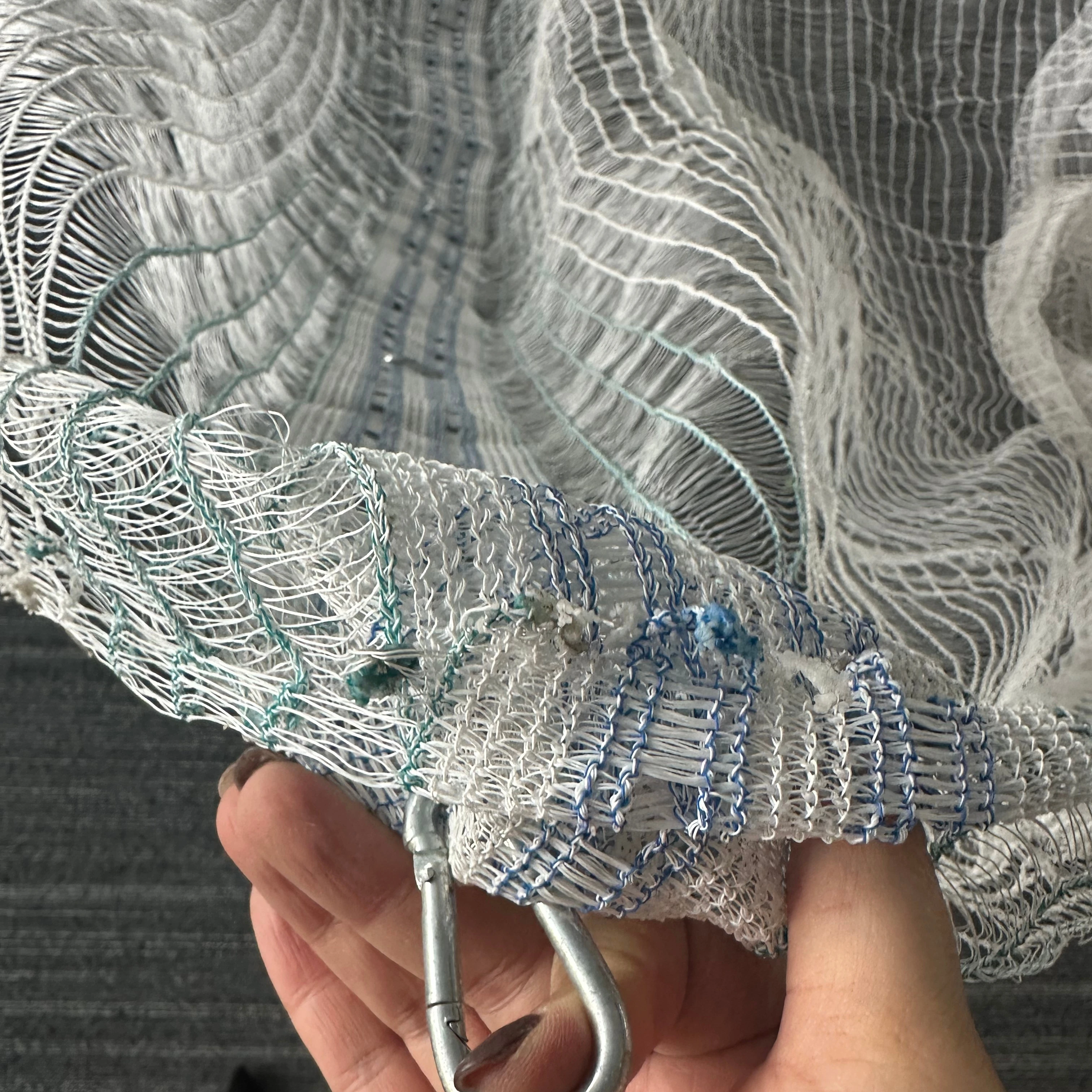 

High-quality HDPE Anti Hail Net for Vegetable Garden Agricultural Plant Pond protection Net Special Edge with Hole and Hook