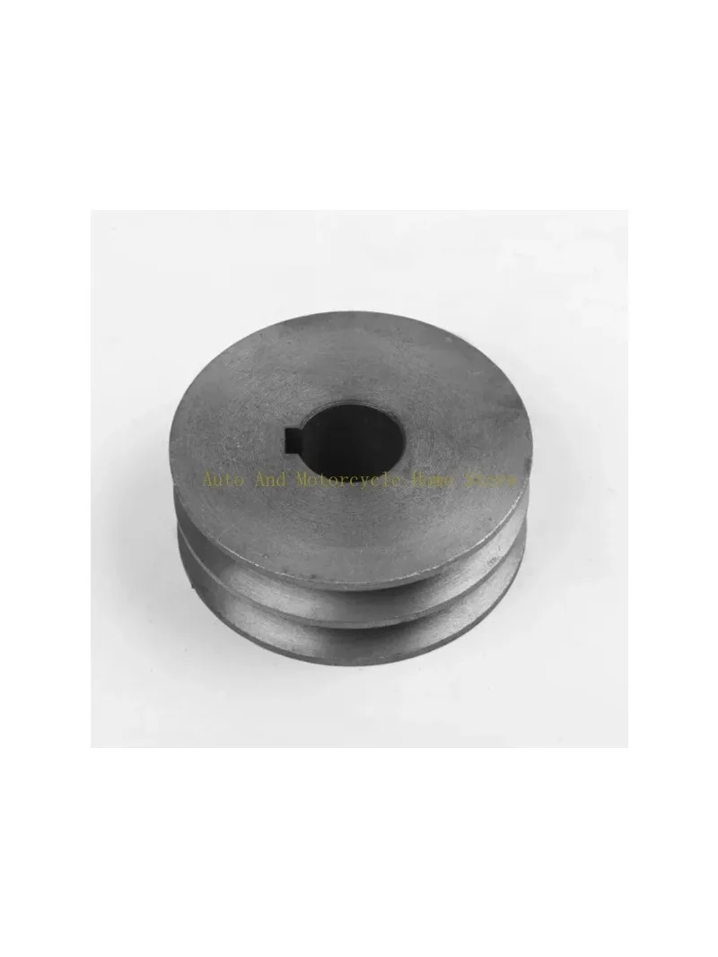 1PC A Type V-Belt Pulley Double Slot Pulley Motor Motor Pulley Material Cast Iron Dia 50mm-100 Power Tool Accessories