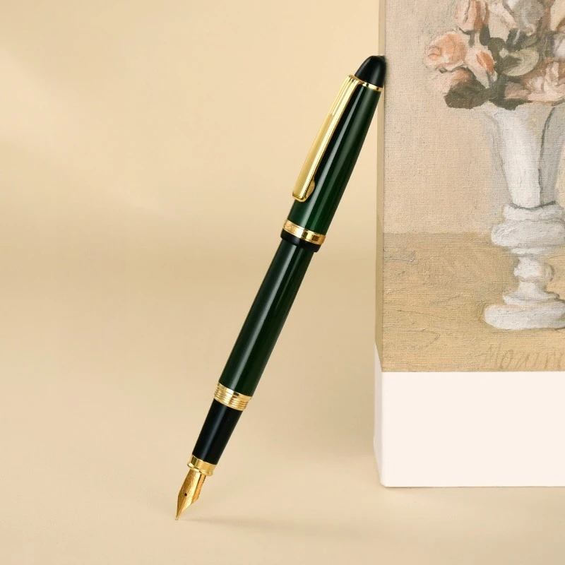 JOWO Calligraphy Practice Fountain Pen Student Specific Business Office High-end Retro Elbow Beautiful Work Ink Pen Office Gift