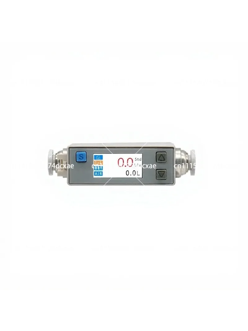 Digital Gas Mass Flow Meter LCD Display High Precision for Air Nitrogen Oxygen