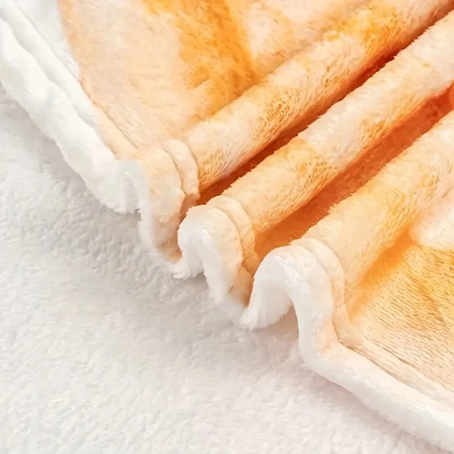 1pc Soft and Warm Mexican Tortilla Print Flannel Blanket for Couch, Sofa, Office, Bed, Camping, and Traveling 2